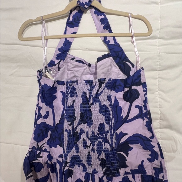 MAEVE HALTER BUBBLE MIDI DRESS size 12 - Picture 3 of 4